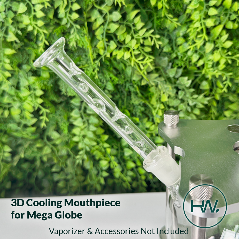 3D Cooling Mouthpiece for Mega Globe - Herbware, Melbourne Australia