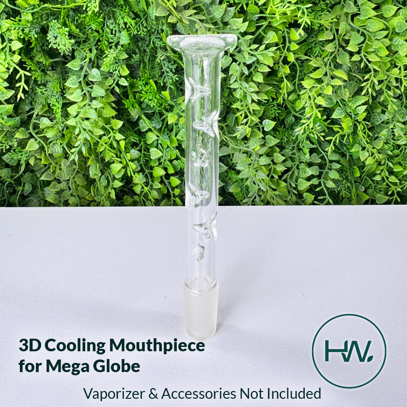 3D Cooling Mouthpiece for Mega Globe - Herbware, Melbourne Australia