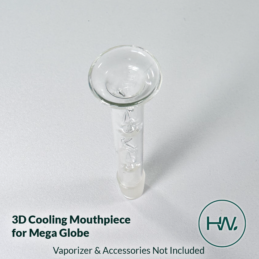 3D Cooling Mouthpiece for Mega Globe - Herbware, Melbourne Australia