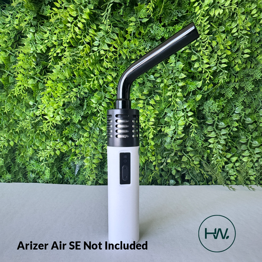 Arizer Black Mouthpieces Glass Stem - Herbware, Melbourne Australia