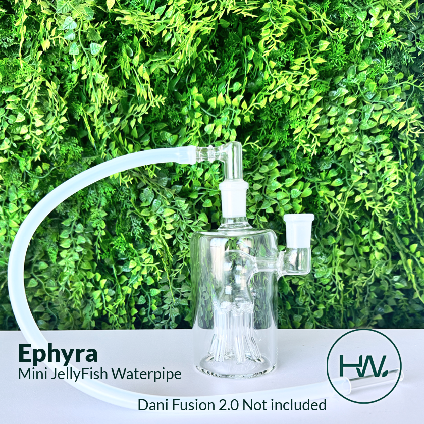 Ephyra Mini Jellyfish Waterpipe - Herbware, Victoria Australia