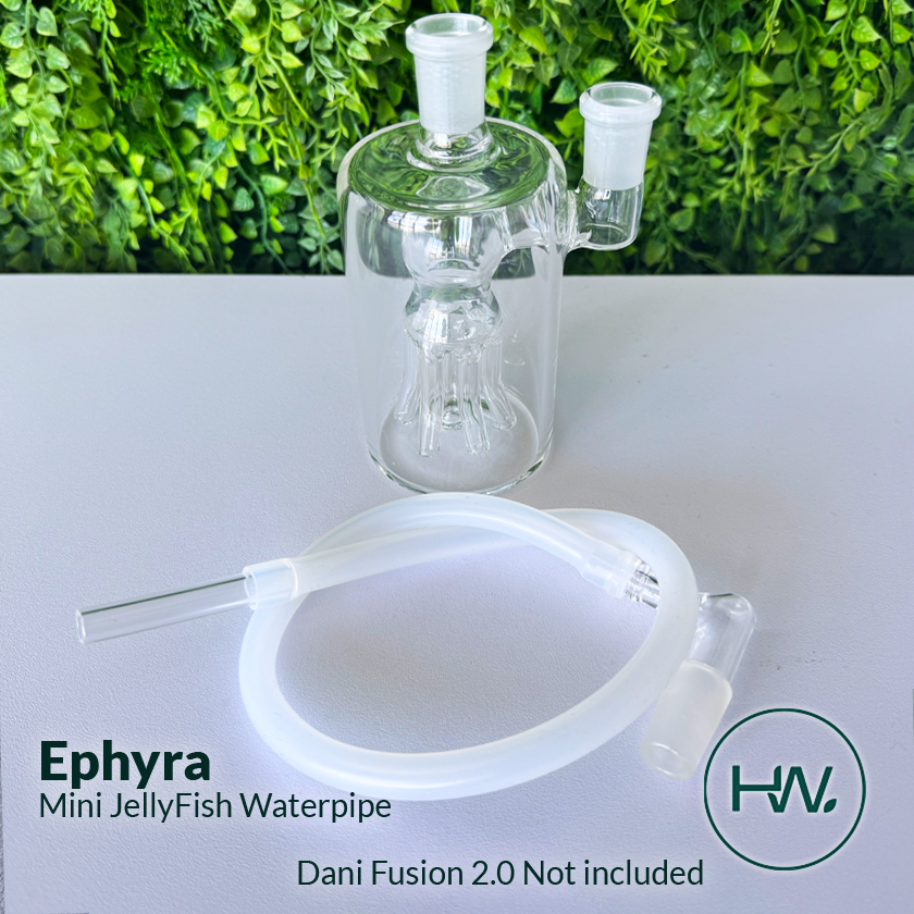 Ephyra Mini Jellyfish Waterpipe - Herbware, Victoria Australia
