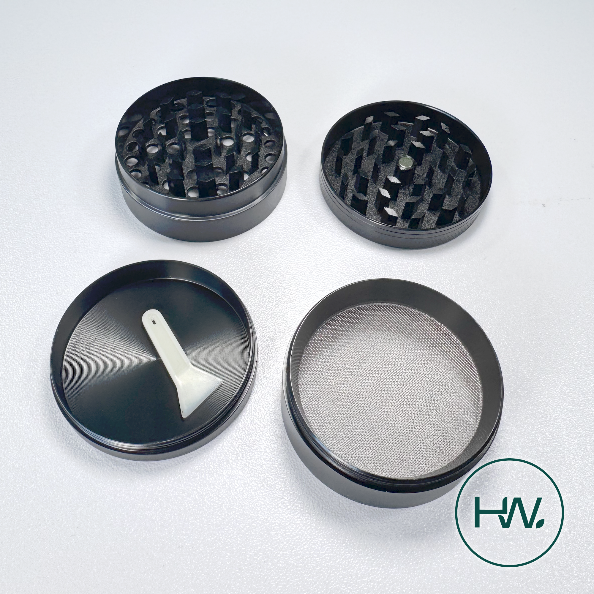 Metal Herb Grinder - 4 Piece - Herbware, Melbourne Australia