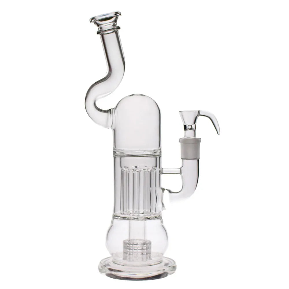 Natty Neck Matrix Glass Waterpipe - Herbware, Melbourne Australia