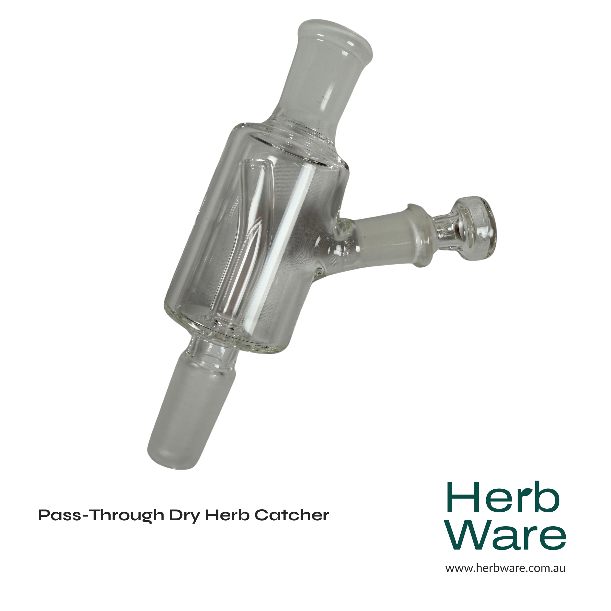 Pass-Through Dry Herb Catcher - Herbware, Melbourne Australia