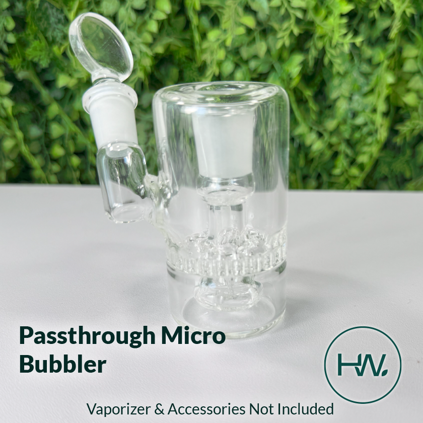 Passthrough Micro Bubbler - Herbware, Melbourne Australia