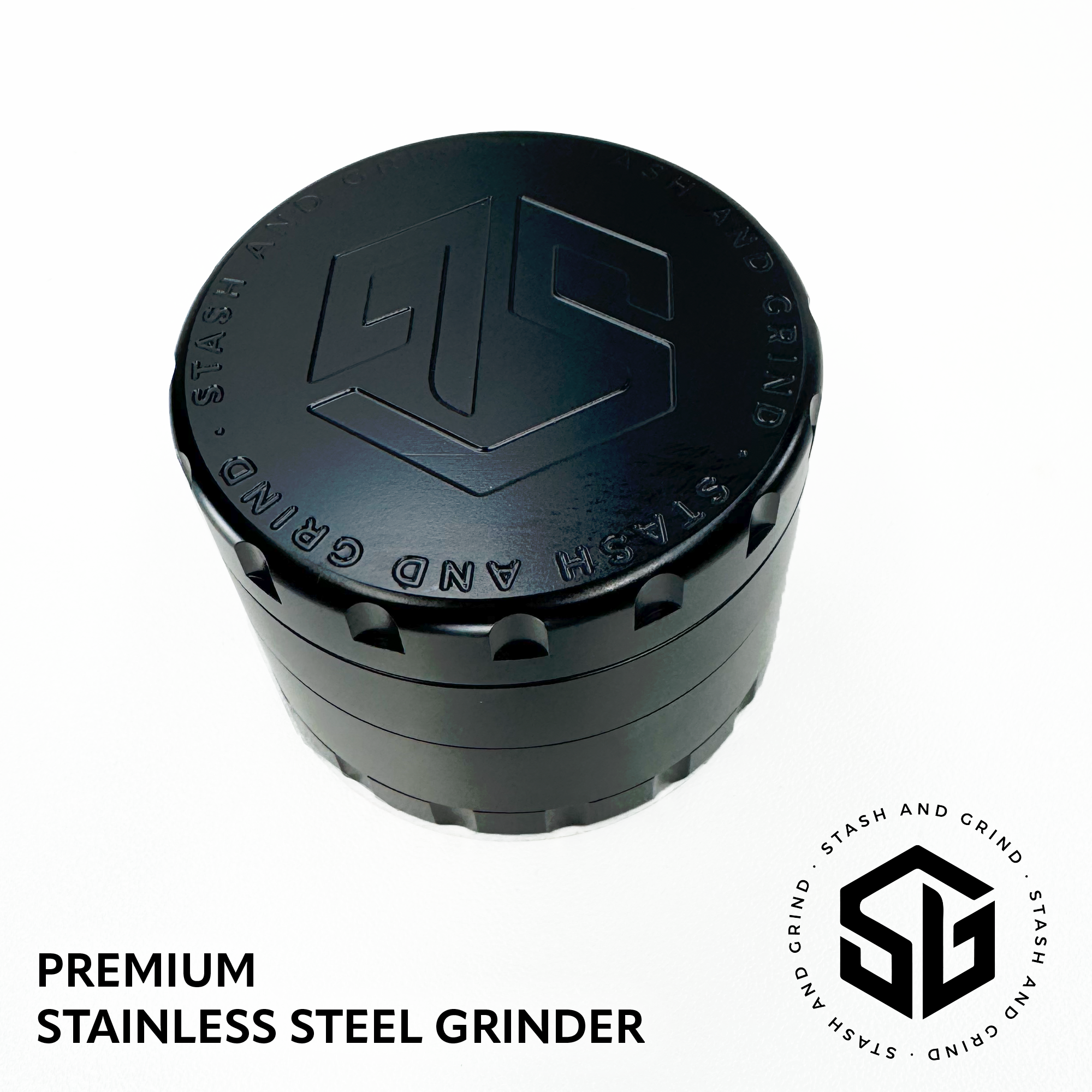 Premium Stainless Steel Grinder - Herbware, Melbourne Australia