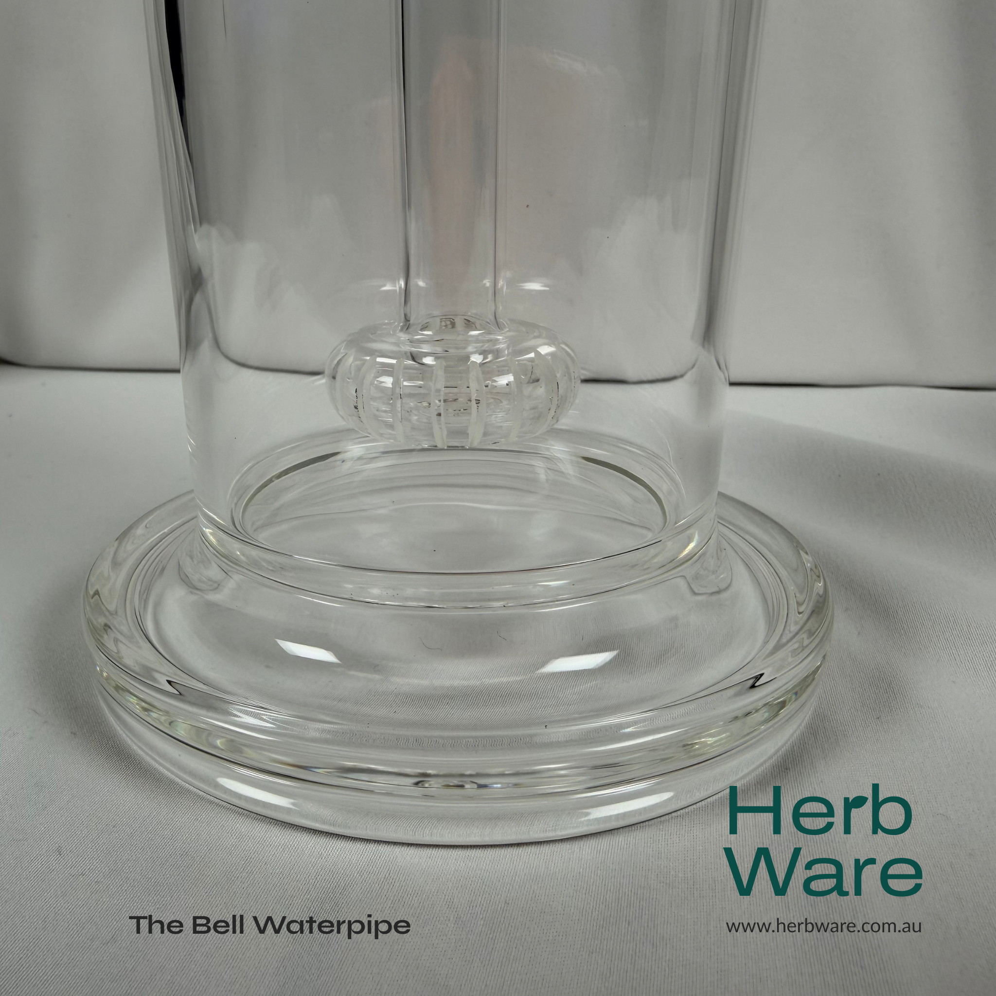 The Bell Glass Waterpipe - Herbware, Melbourne Australia