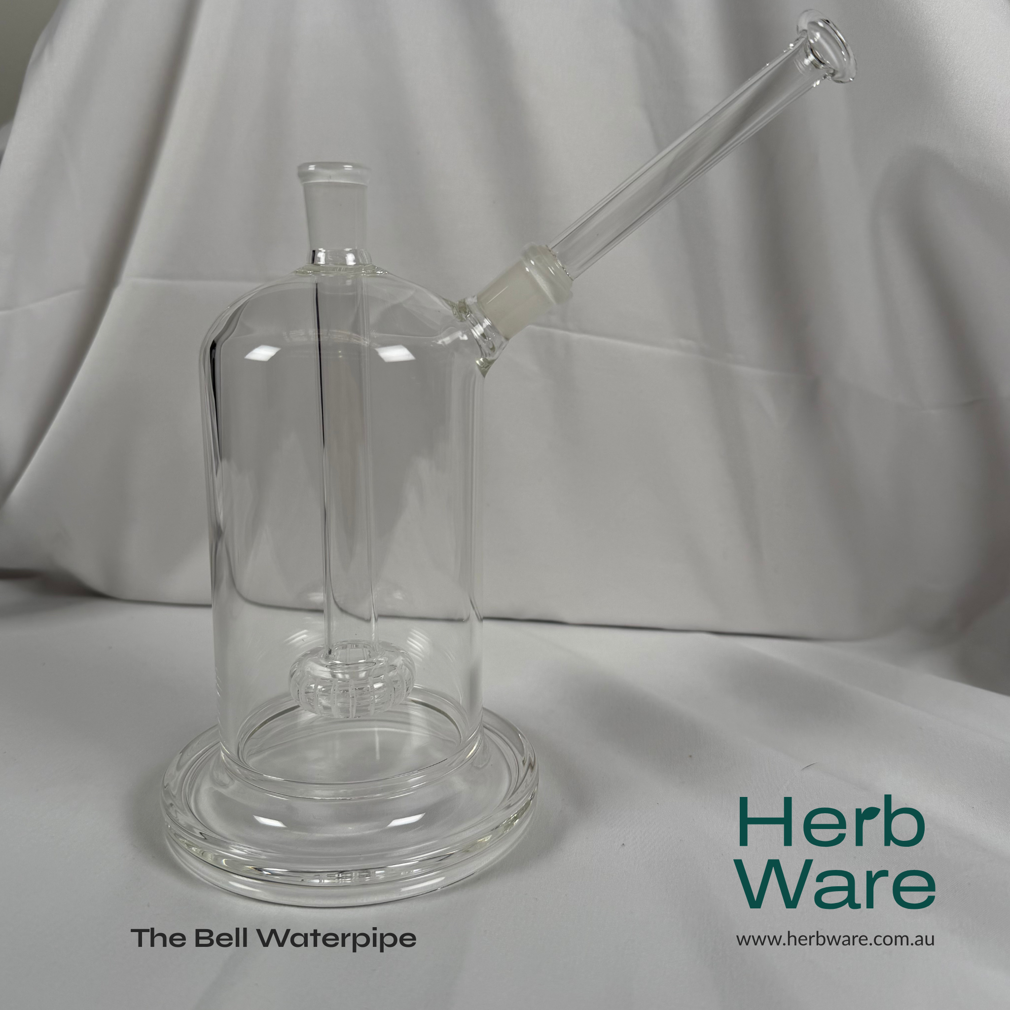 The Bell Glass Waterpipe - Herbware, Melbourne Australia
