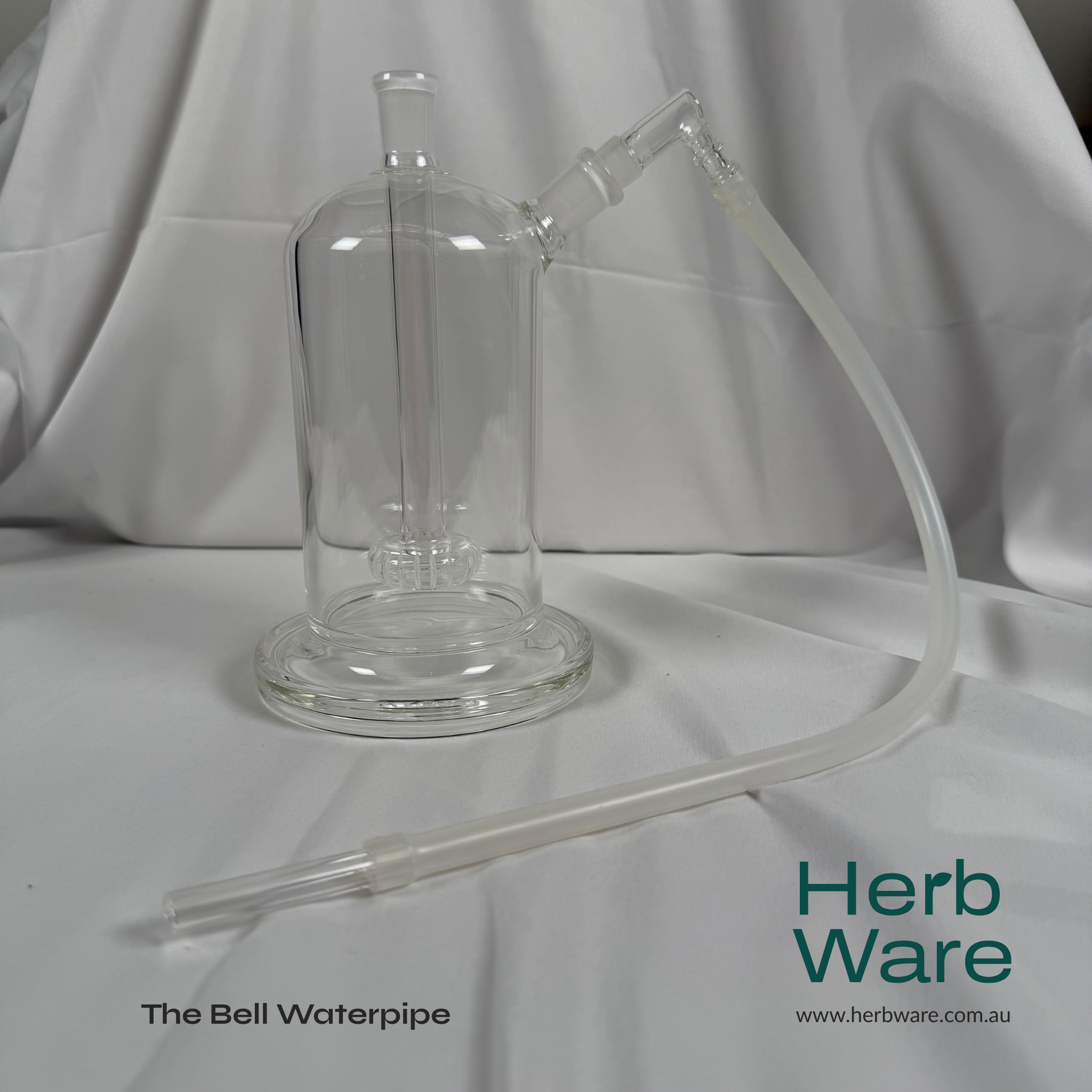The Bell Glass Waterpipe - Herbware, Melbourne Australia