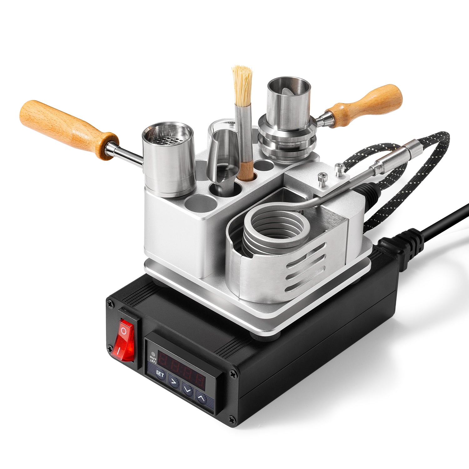 Wireless Dock E-Nail Station Ball Vape Kit by Crossing Technology - Herbware, Melbourne Australia