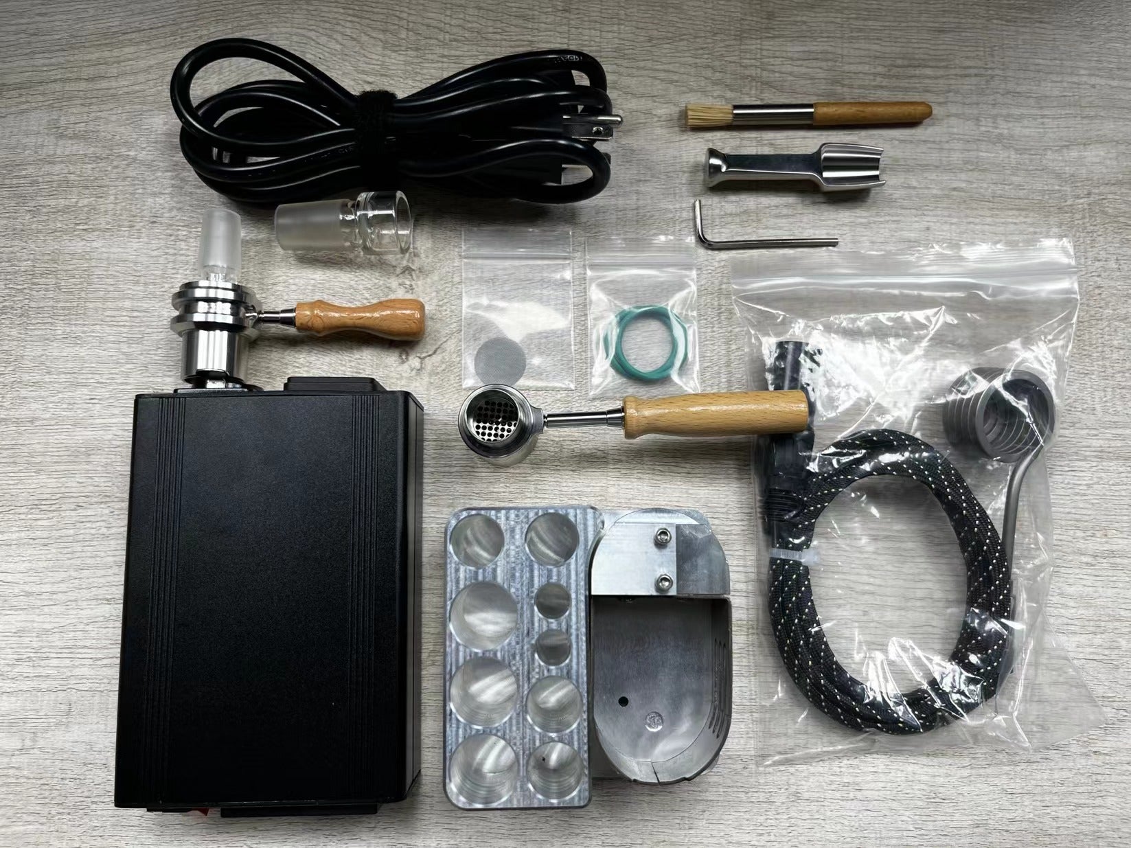 Wireless Dock E-Nail Station Kit by Crossing Technology - Herbware, Melbourne Australia
