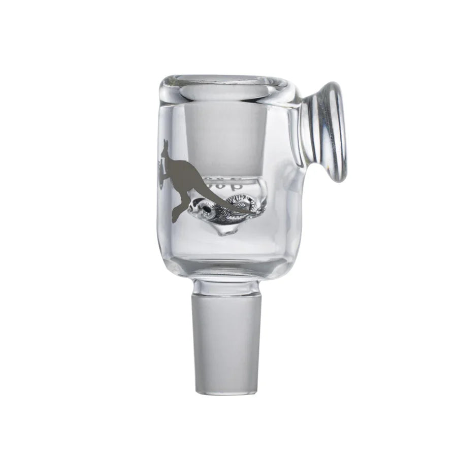 18.8mm Insulated Glass Injector Bowl by Goo Roo Designs - [Herbware, Melbourne Australia]