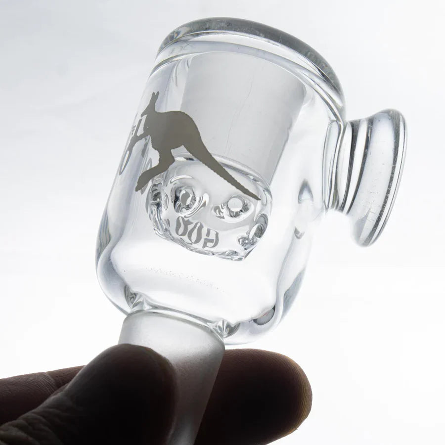 18.8mm Insulated Glass Injector Bowl by Goo Roo Designs - [Herbware, Melbourne Australia]