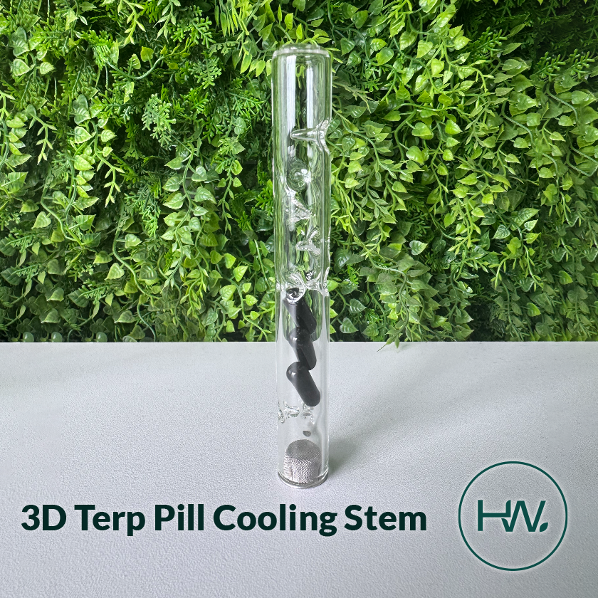 Tinymight 3D Terp Pill Cooling Stem - [Herbware, Melbourne Australia]