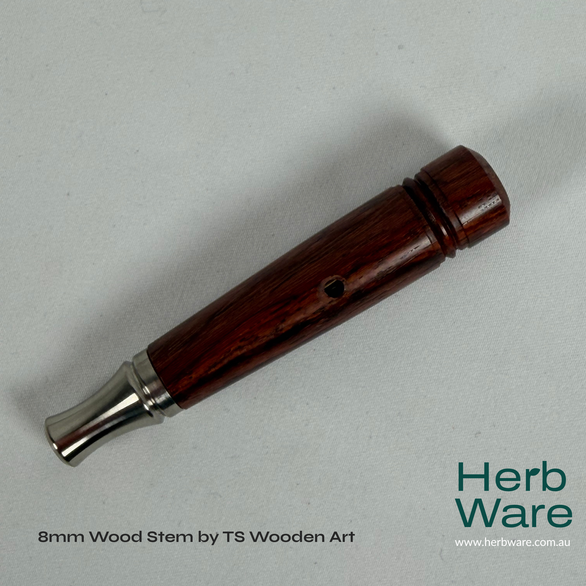 8mm Wood Stem by TS Wooden Art - Herbware, Melbourne Australia