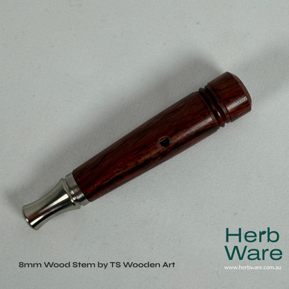 8mm Wood Stem by TS Wooden Art - Herbware, Melbourne Australia