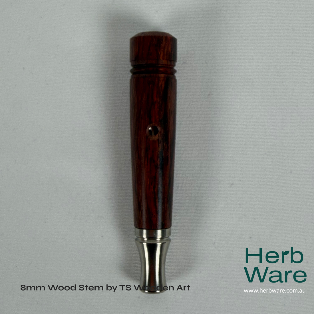 8mm Wood Stem by TS Wooden Art - Herbware, Melbourne Australia