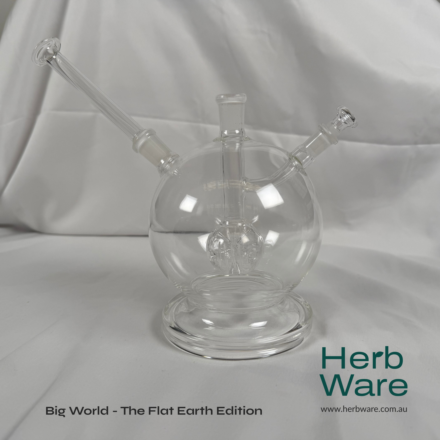 Big World - The Flat Earth Edition - Herbware, Melbourne Australia