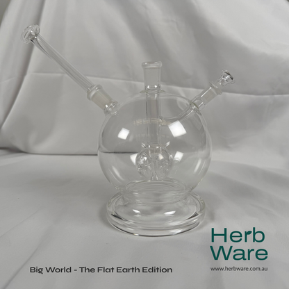 Big World - The Flat Earth Edition - Herbware, Melbourne Australia
