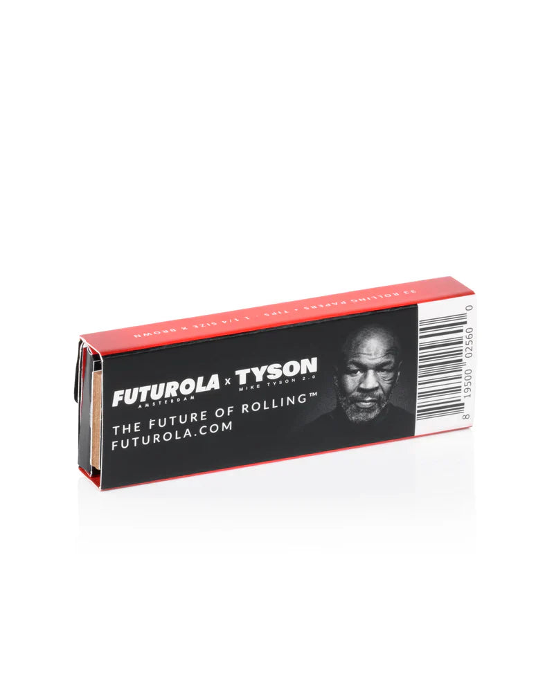Futurola X Tyson Rolling Papers + Tips - 1 1/4 Size - [Herbware, Melbourne Australia]