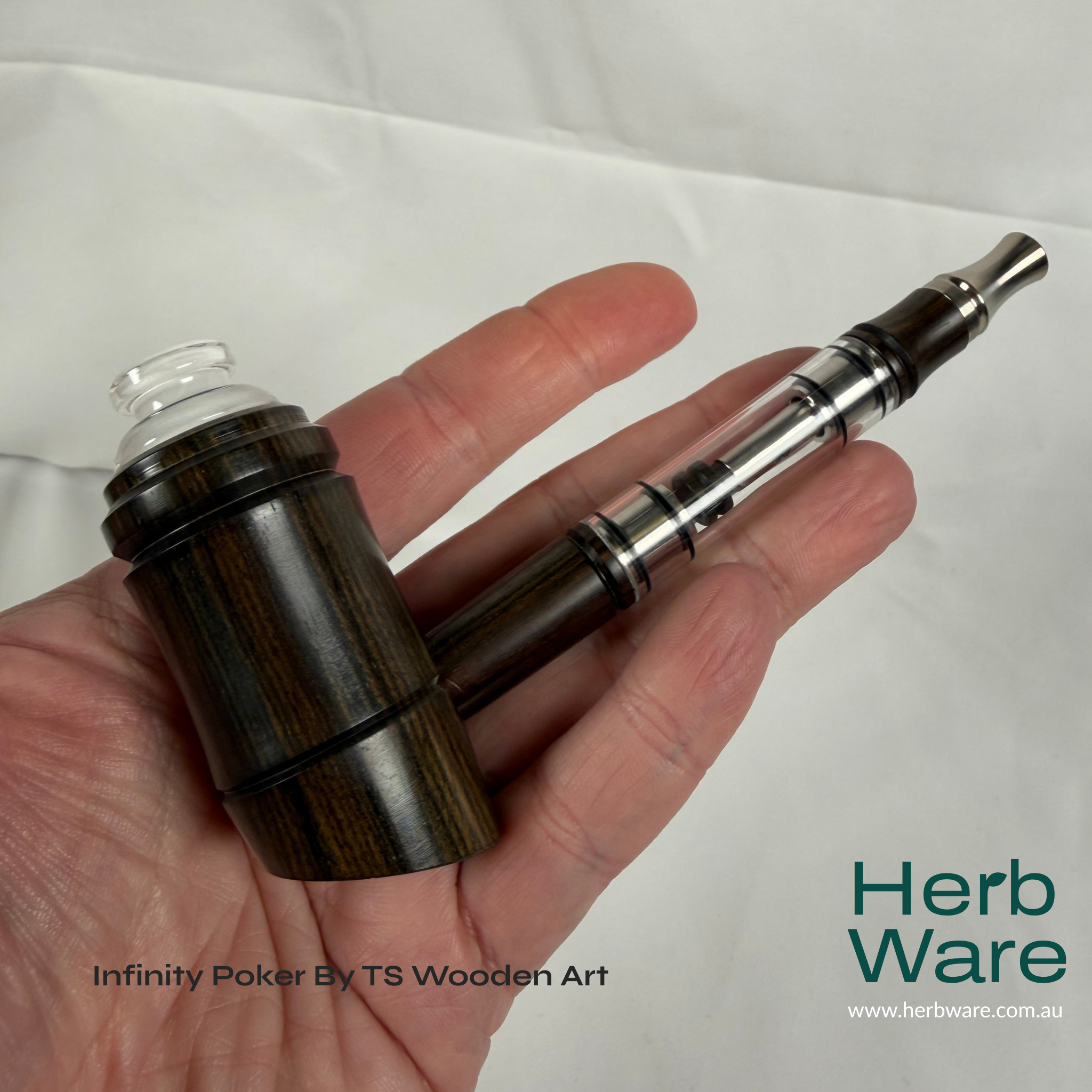 Infinity Poker By TS Wooden Art - Herbware, Melbourne Australia