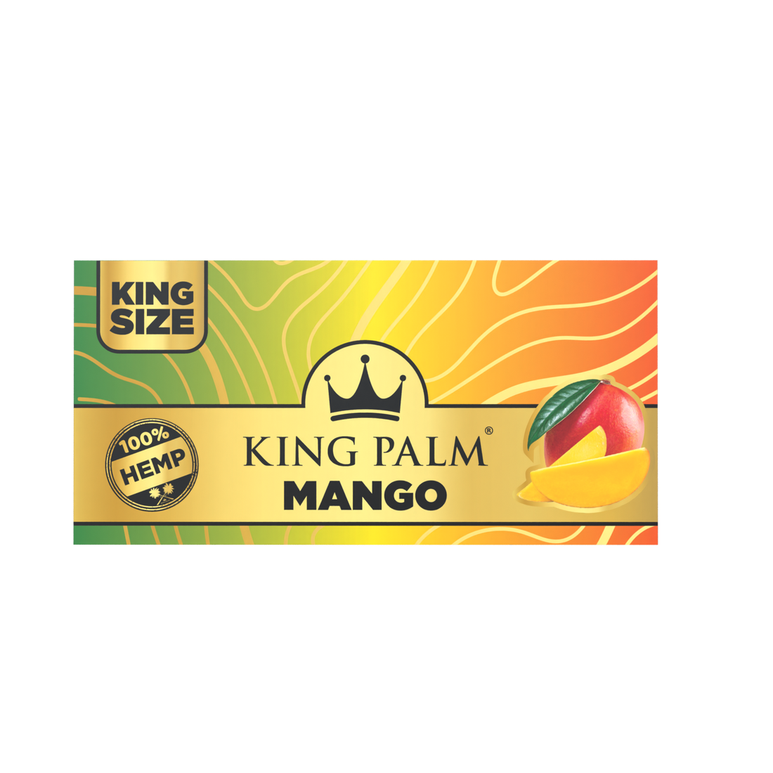 King Palm Mango King Size Hemp Rolling Papers - [Herbware, Melbourne Australia]