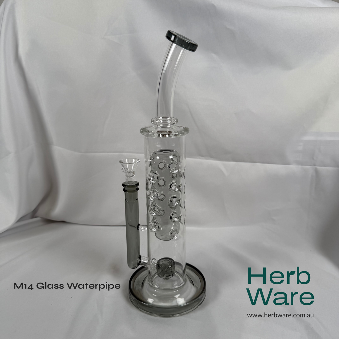 M14 Glass Waterpipe - Herbware, Melbourne Australia