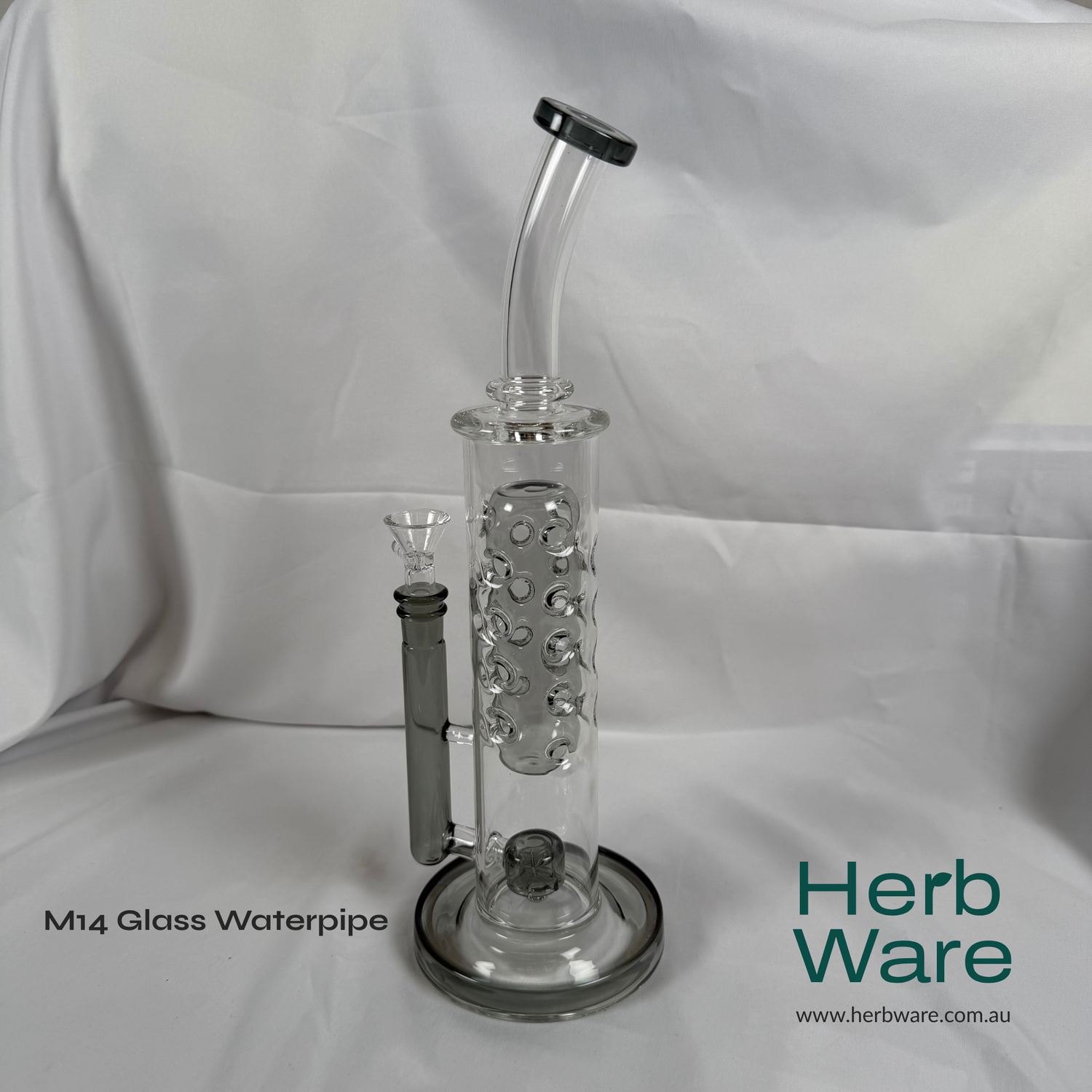M14 Glass Waterpipe - Herbware, Melbourne Australia
