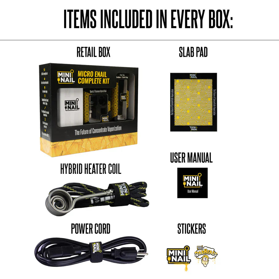 Mininail Mininail Enail Kit W/ Hybrid Nail