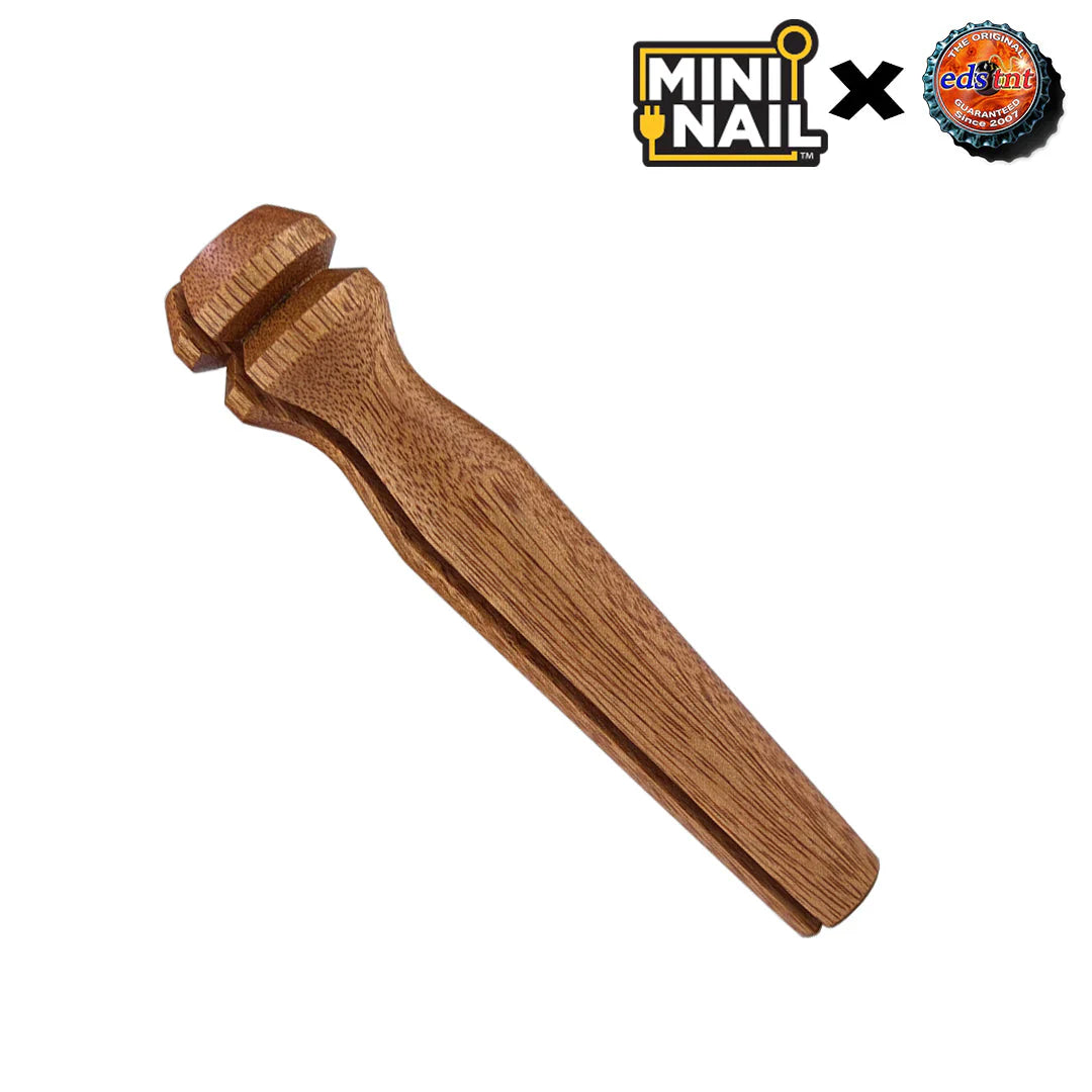 Mininail Wood Coil Handle - [Herbware, Melbourne Australia]
