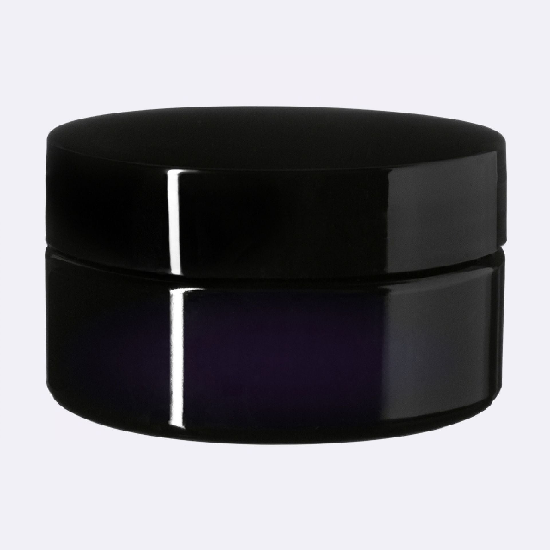 100ml Miron Violettglas Low Profile Wide Neck Jar - [Herbware, Melbourne Australia]