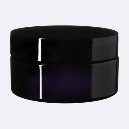 200ml Miron Violettglas Low Profile Wide Neck Jar - [Herbware, Melbourne Australia]