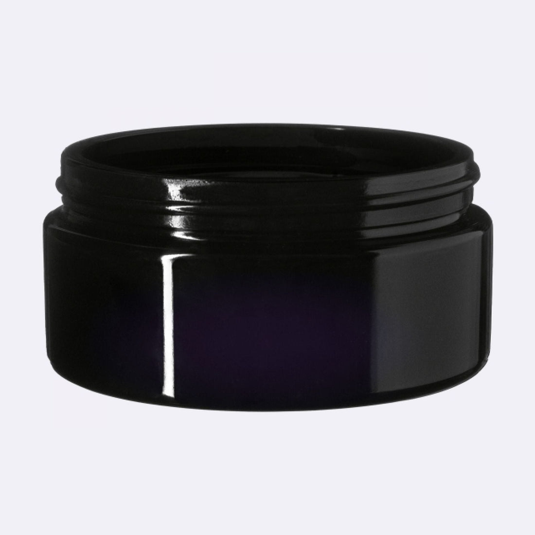200ml Miron Violettglas Low Profile Wide Neck Jar - [Herbware, Melbourne Australia]