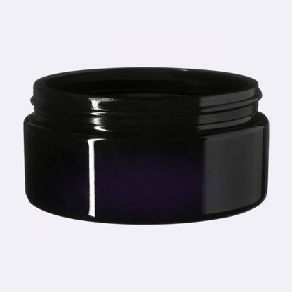 200ml Miron Violettglas Low Profile Wide Neck Jar - [Herbware, Melbourne Australia]