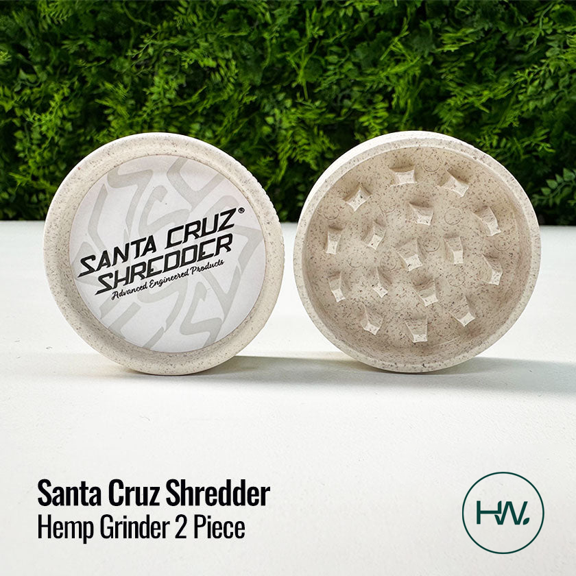 Santa Cruz Shredder Hemp Grinder 2 Piece - [Herbware, Melbourne Australia]