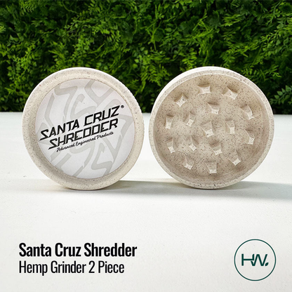 Santa Cruz Shredder Hemp Grinder 2 Piece - [Herbware, Melbourne Australia]