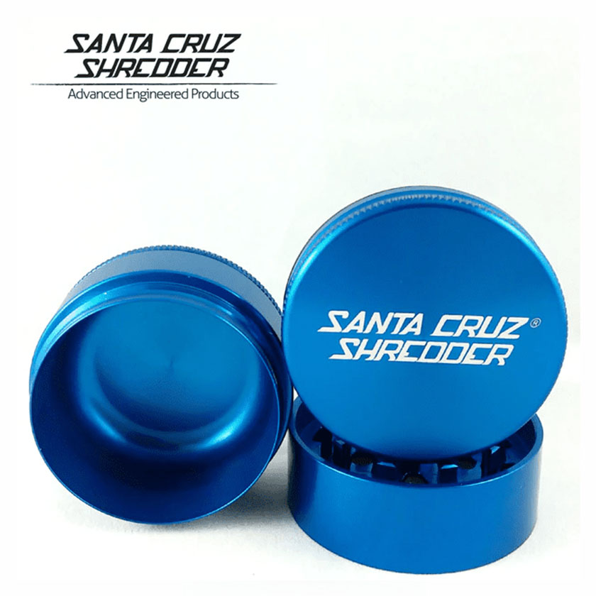 Santa Cruz Shredder Medium Aluminum Grinder 3-Piece - [Herbware, Melbourne Australia]