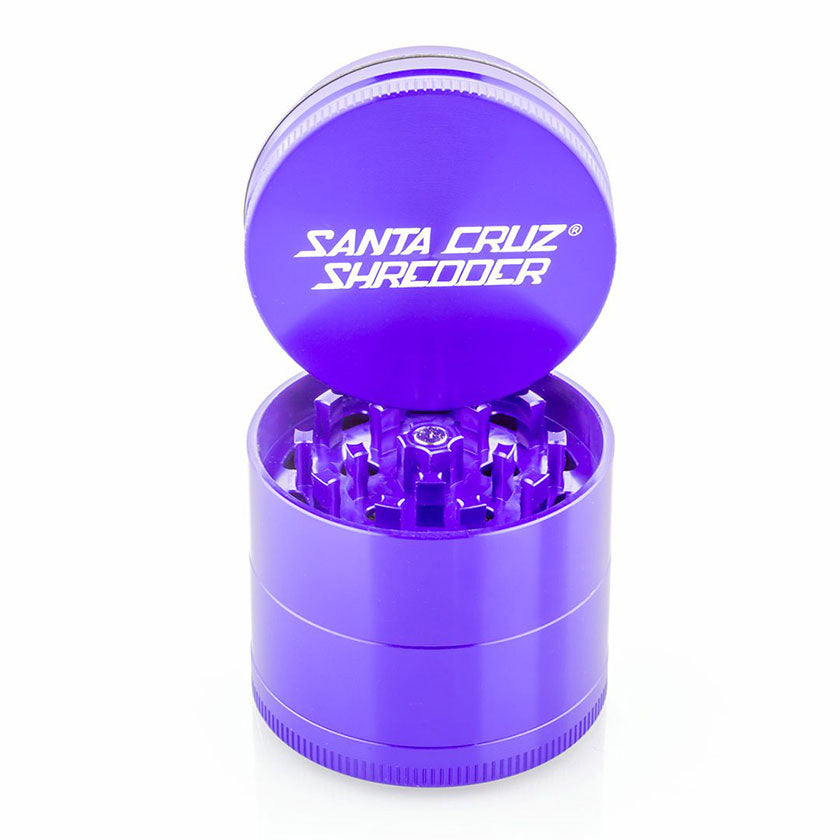 Santa Cruz Shredder Small Aluminum Grinder 4-Piece - [Herbware, Melbourne Australia]