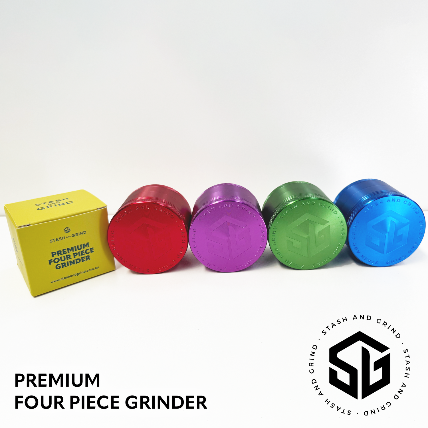 Premium Four Piece Grinder