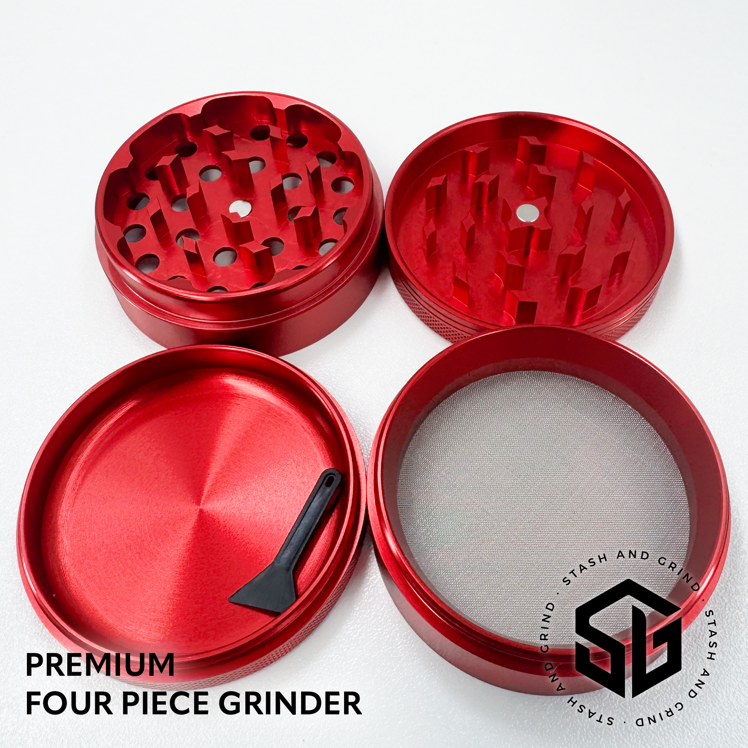 Premium Four Piece Grinder
