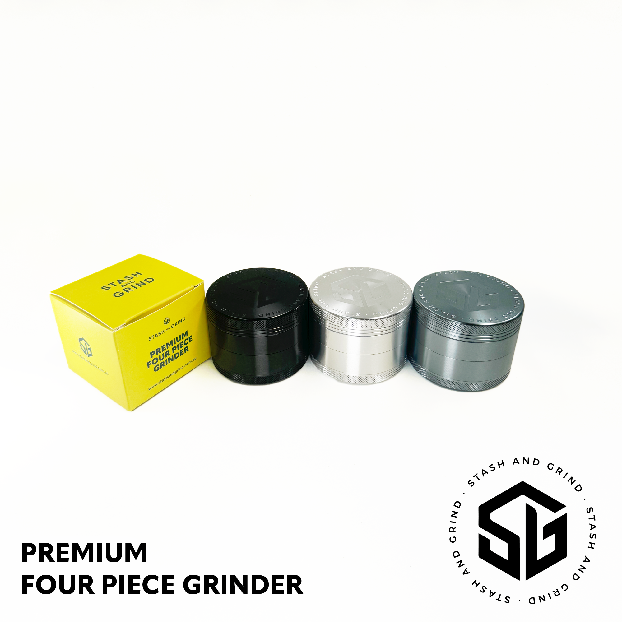 Premium Four Piece Grinder