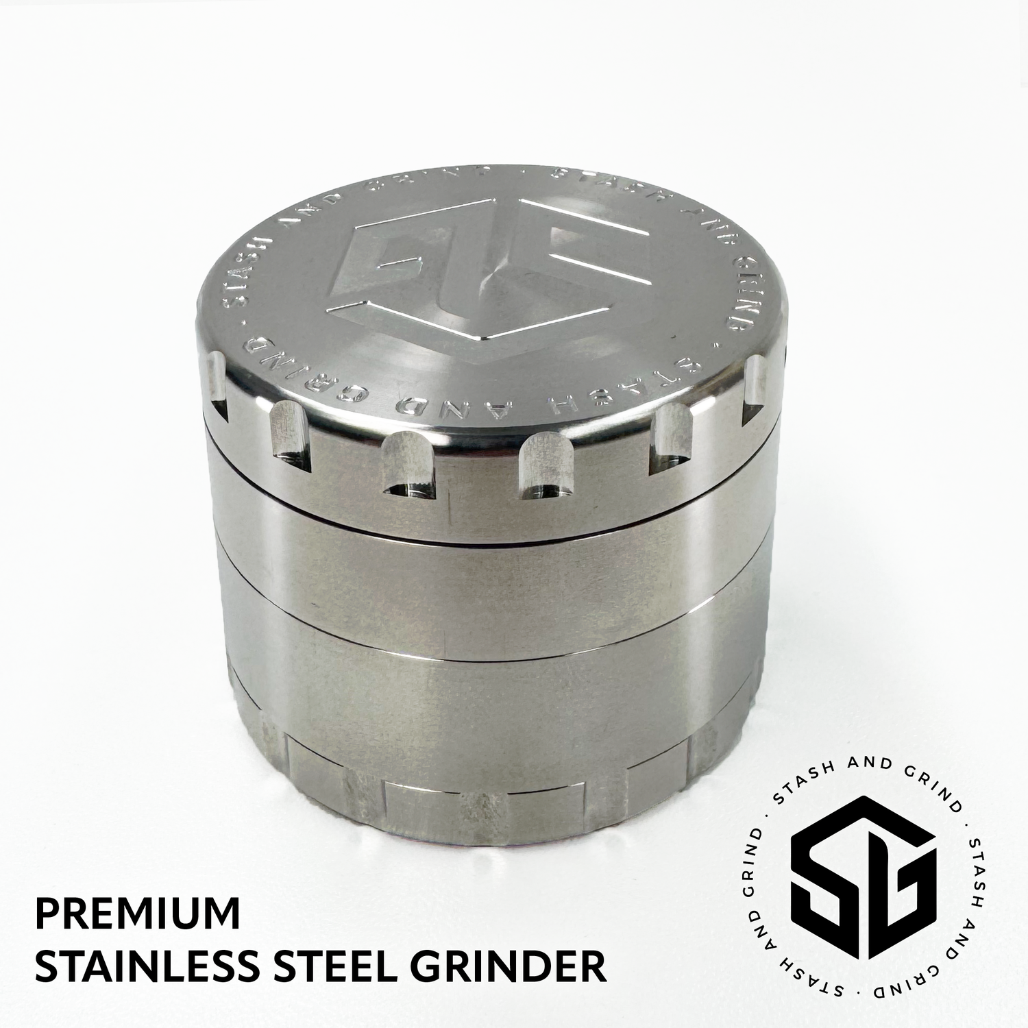Premium Stainless Steel Grinder