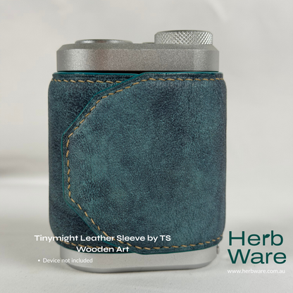 Tinymight Leather Sleeve by TS Wooden Art - Herbware, Melbourne Australia