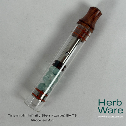 Tinymight Infinity Stem By TS Wooden Art - Herbware, Melbourne Australia
