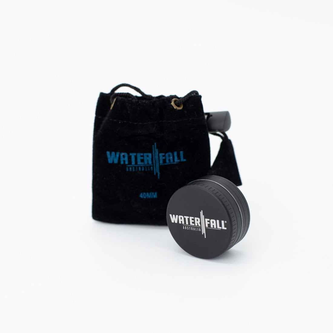 Waterfall 2 Part Grinder 40mm - [Herbware, Melbourne Australia]