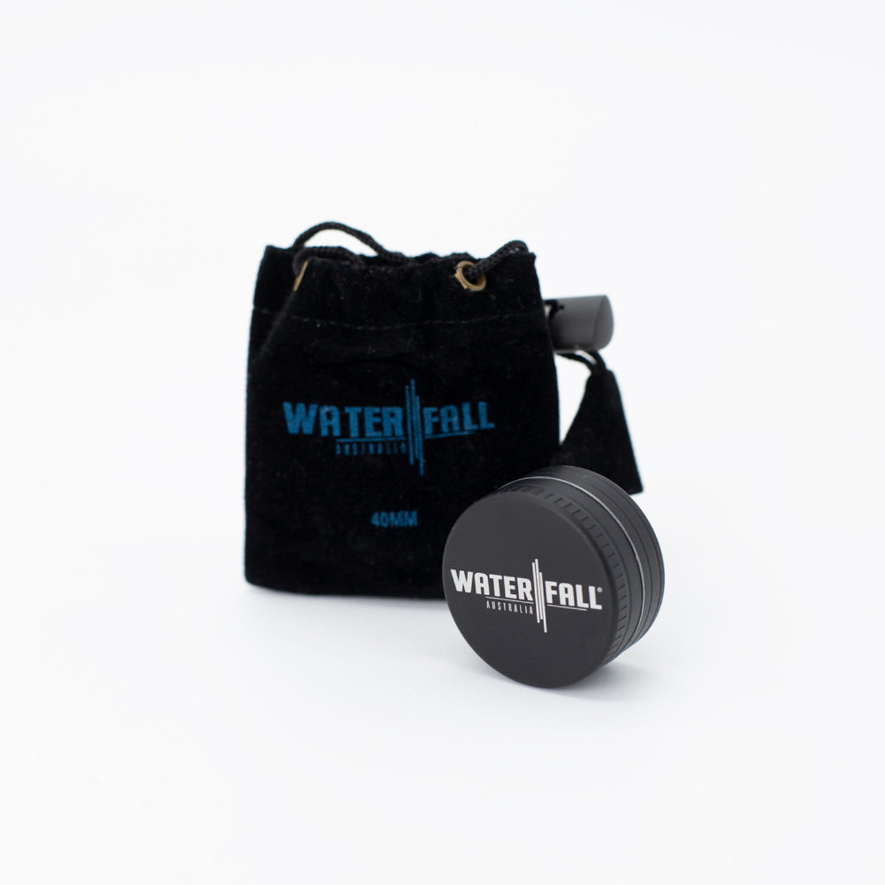 Waterfall 2 Part Grinder 40mm - [Herbware, Melbourne Australia]