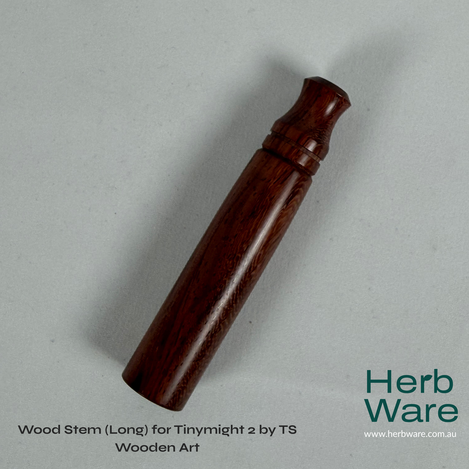 Wood Stem for Tinymight 2 by TS Wooden Art - Herbware, Melbourne Australia