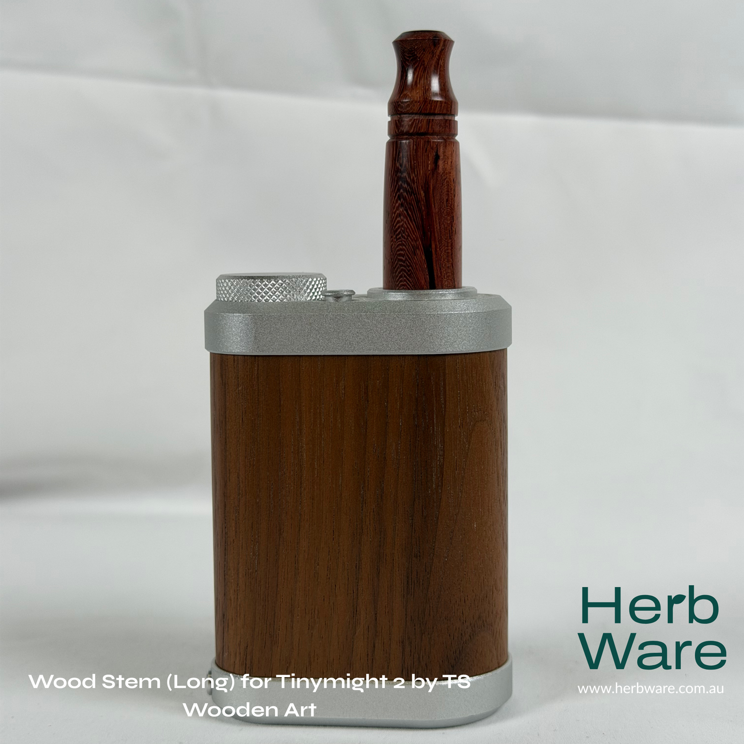 Wood Stem for Tinymight 2 by TS Wooden Art - Herbware, Melbourne Australia