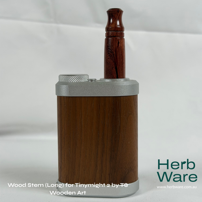 Wood Stem for Tinymight 2 by TS Wooden Art - Herbware, Melbourne Australia